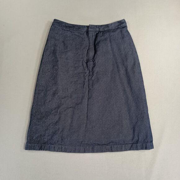 Banana Republic Denim Pencil Skirt Womens Sz 2 Medium Wash Knee Length Western - Picture 1 of 9